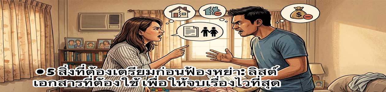 เตรียมฟ้องหย่า-ทนายสุพัตรา-ทนายอุดร-ทนายหนองบัว-ฟ้องหย่า-ฟ้องชู้-คดีครอบครัว